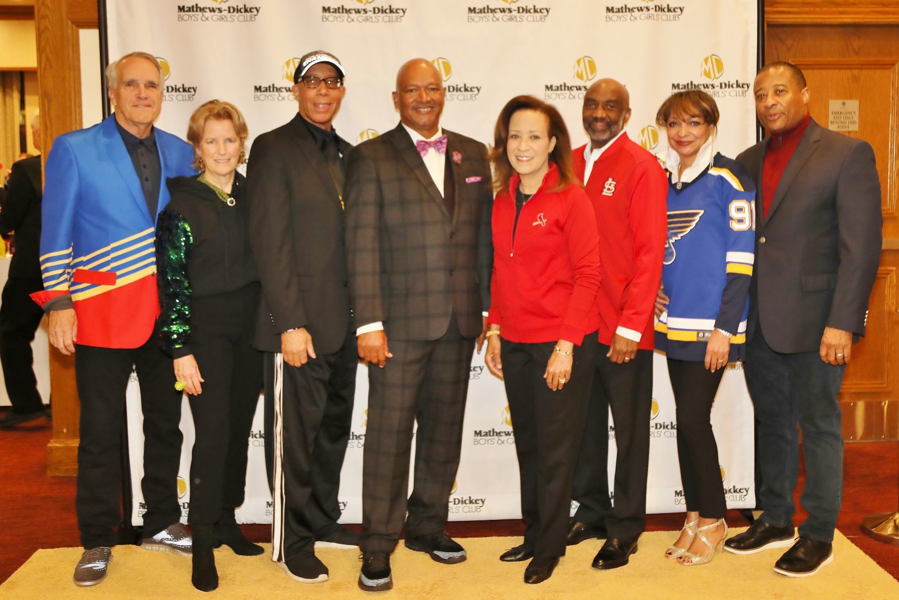 Co-Chairs: Howard and Kate Stephens, Keith Williamson, CEO Thomas Sullivan, Anne and Karl Grice, Gwen and Steve Mizell